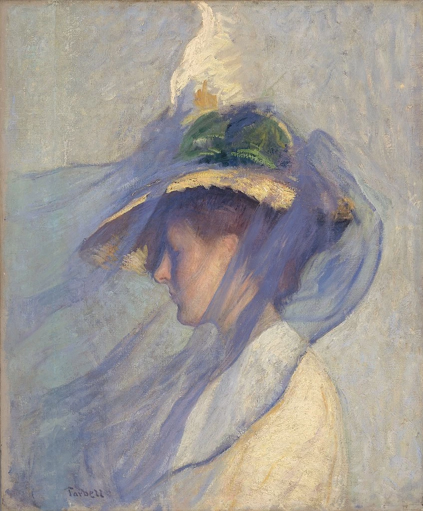 Edmund Tarbell - Il Velo Blu
